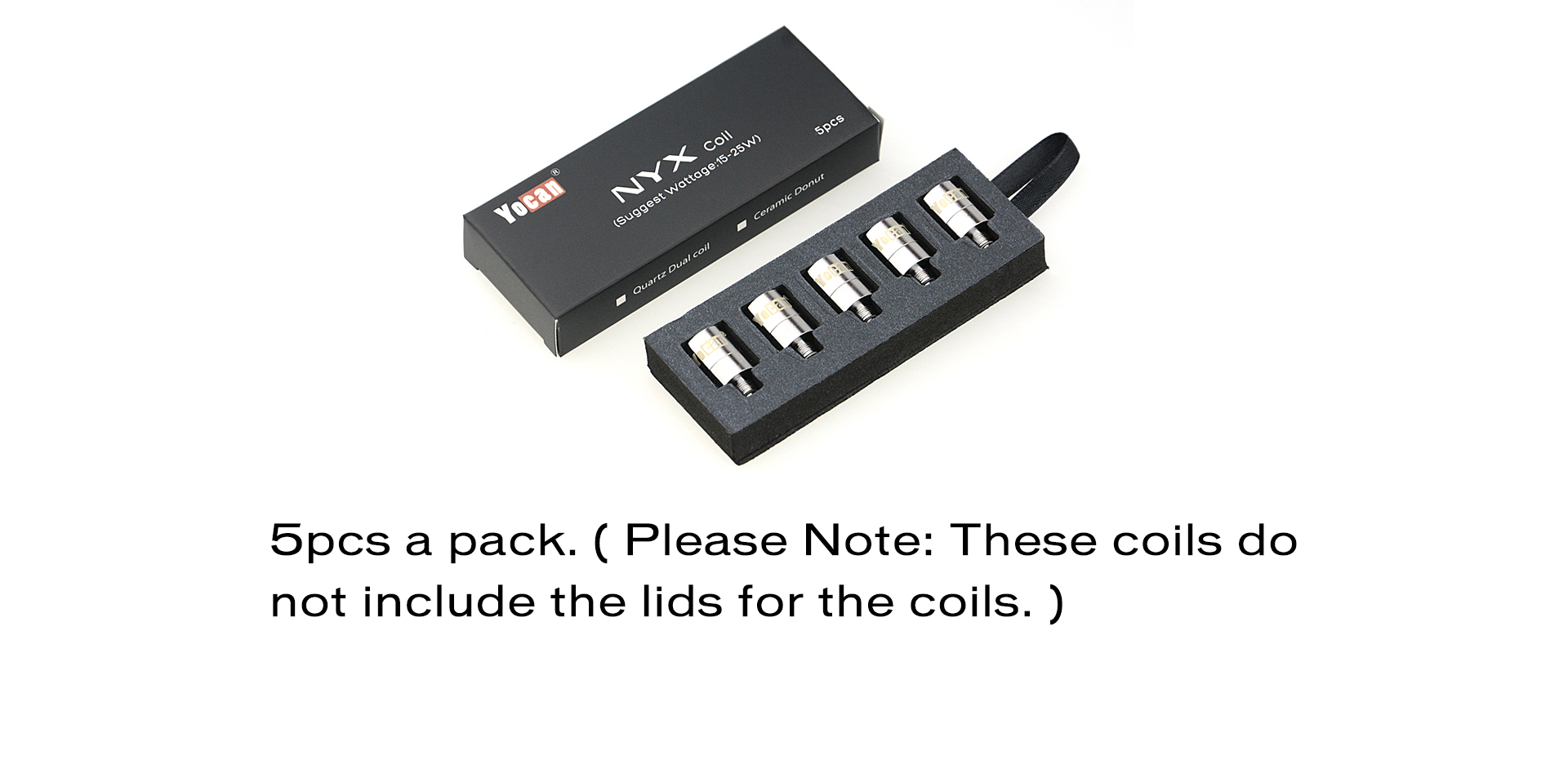 Yocan NYX Coils package content.