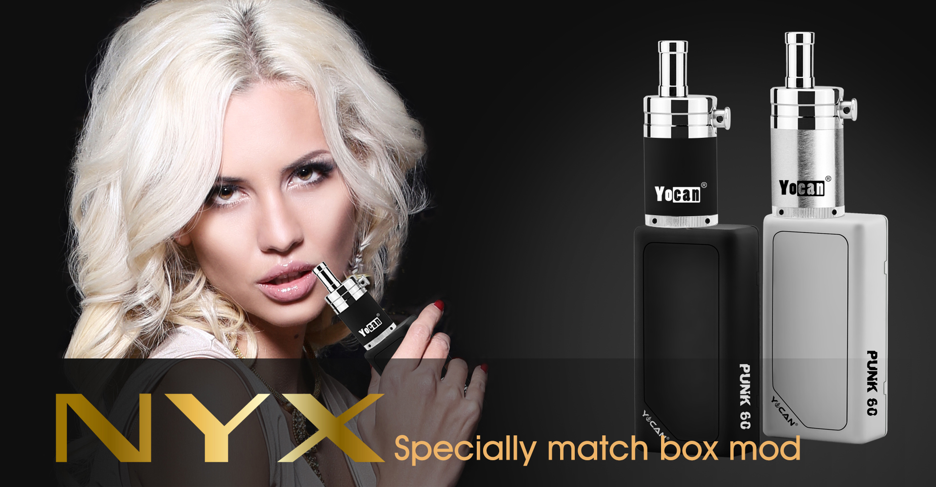 Yocan NYX concentrate atomizer specially match with box mod