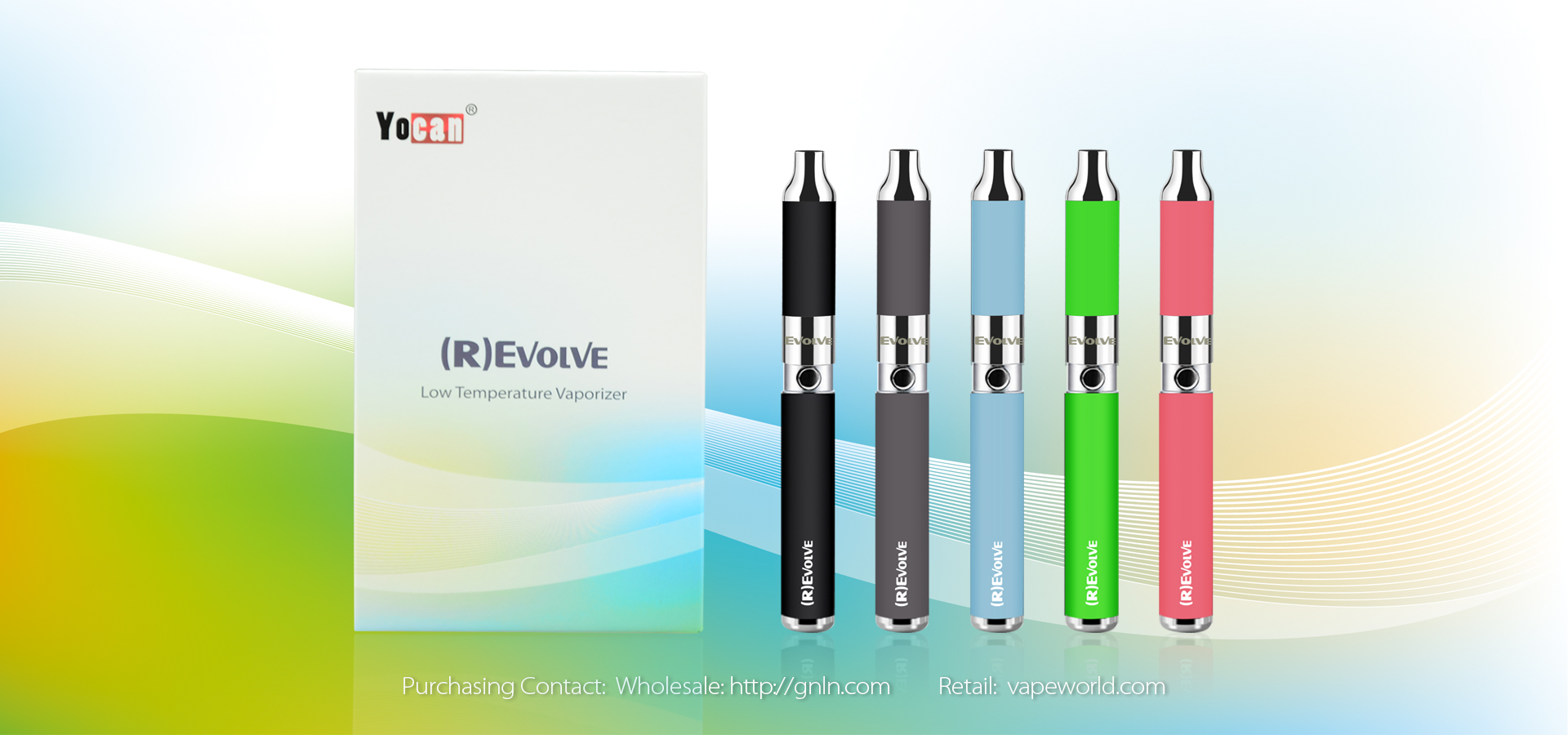 Yocan (R)Evolve Vaporizer is an upgraded version of the original Evolve, now featuring a unique low-temperature heating system