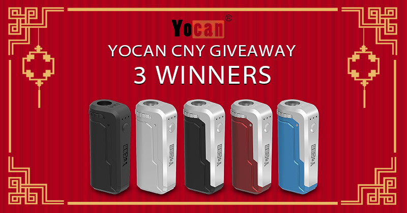 Yocan UNI Box Mod Chinese New Year Giveaway 2019 - 800x420