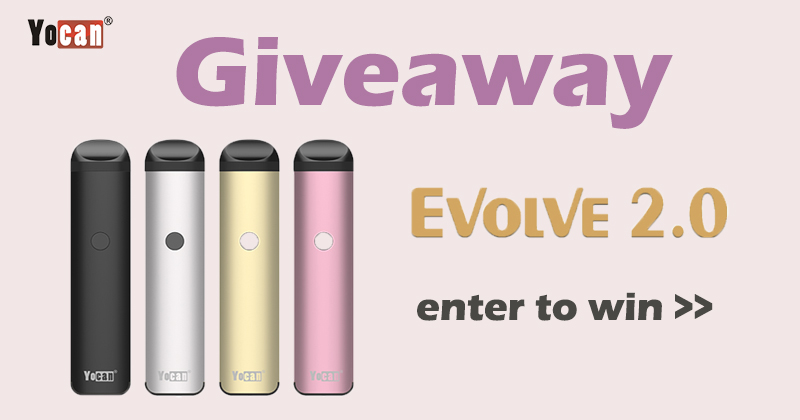 Yocan Evolve 2.0 All-in-one Pod System Giveaway