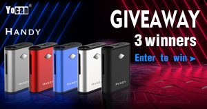 Yocan Handy Box Mod Battery Giveaway [May]