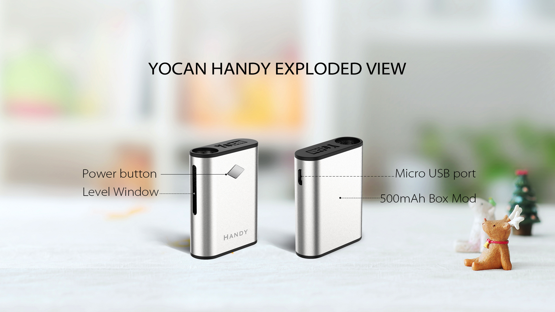 Yocan Handy Exploded View