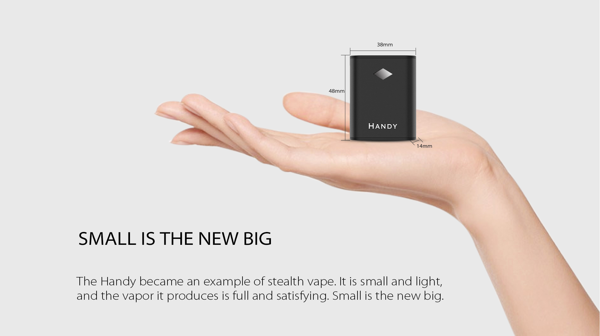 Yocan Handy Vape Battery became an example of stealth vape box mod.