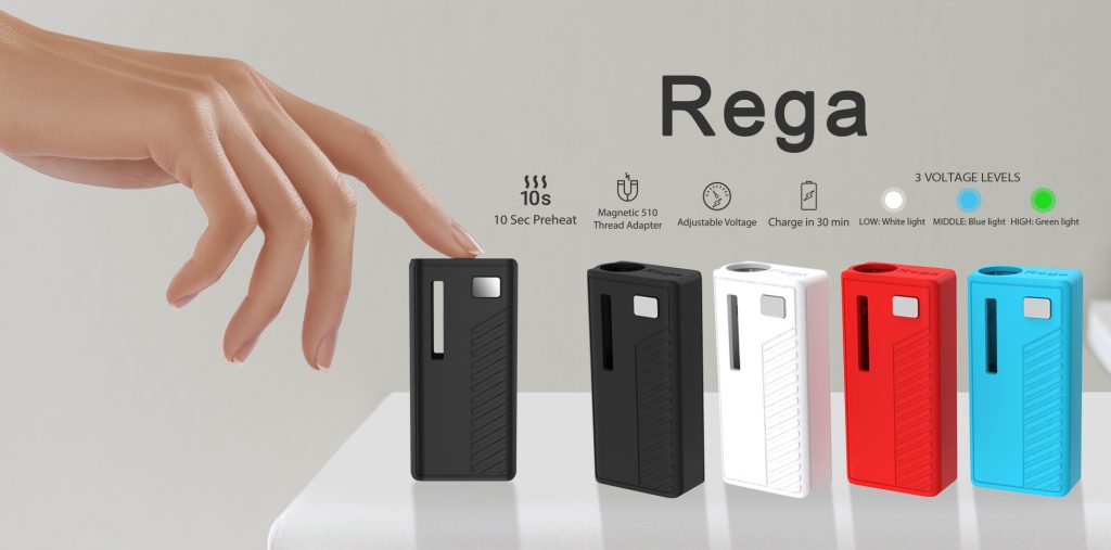 The Yocan Rega Box Mod Battery is a stealth vape with small and light size. Enjoy Your Vaping Life with Yocan Rega Today!
