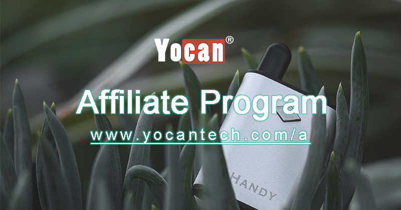 Just 4 steps to join Yocan Affiliate Program