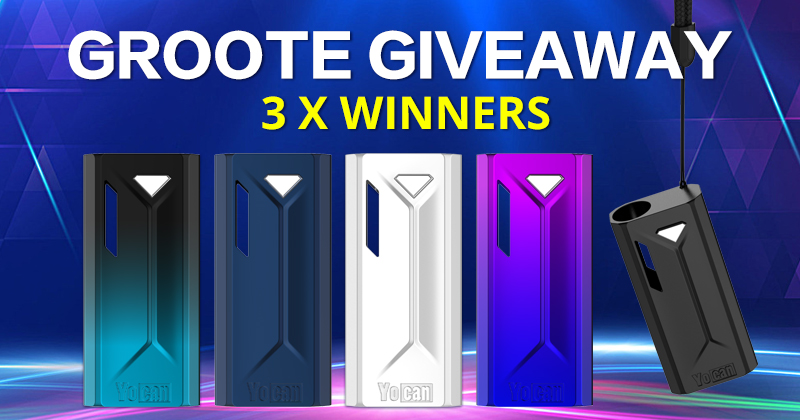 Yocan Groote Box Mod Giveaway 1st Round of Aug