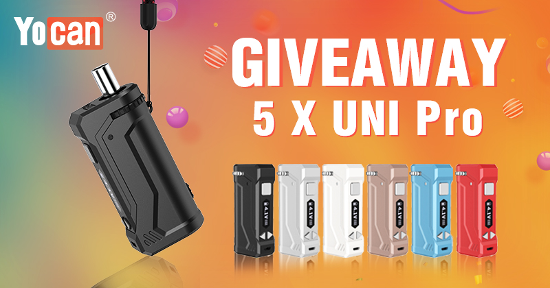 Yocan UNI Pro Vaporizer Universal Box Mod Giveaway [round 2]