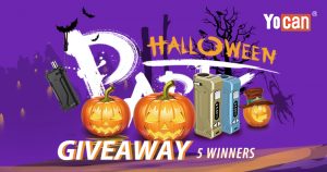 Win Free UNI Pro with Yocan Halloween Vaping Giveaway