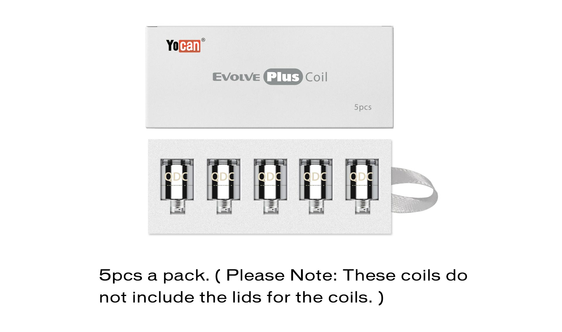 Yocan Evolve-Plus coil - 5 pcs - 2020 version package box