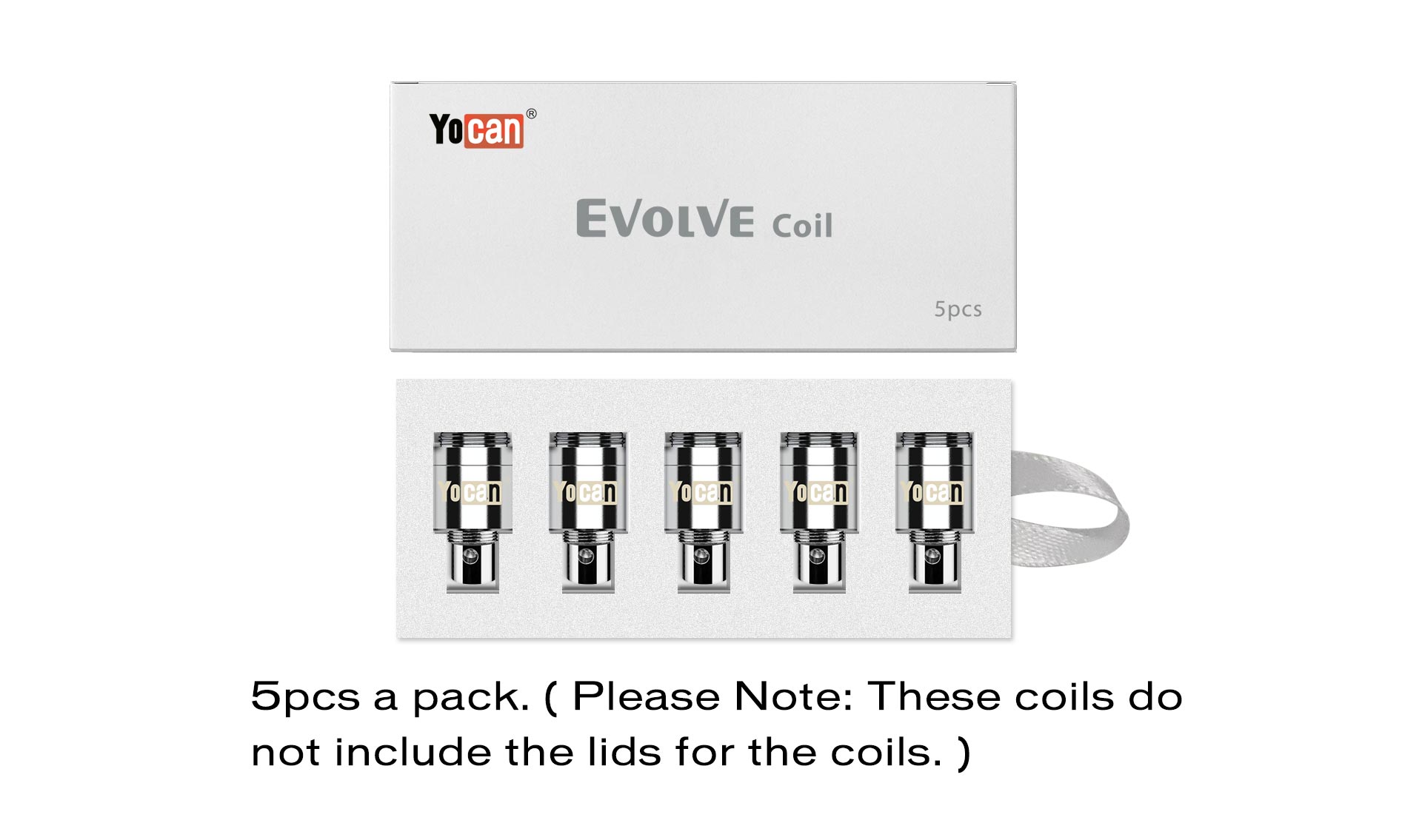 Yocan Evolve coil - 5 pcs - 2020 version package box