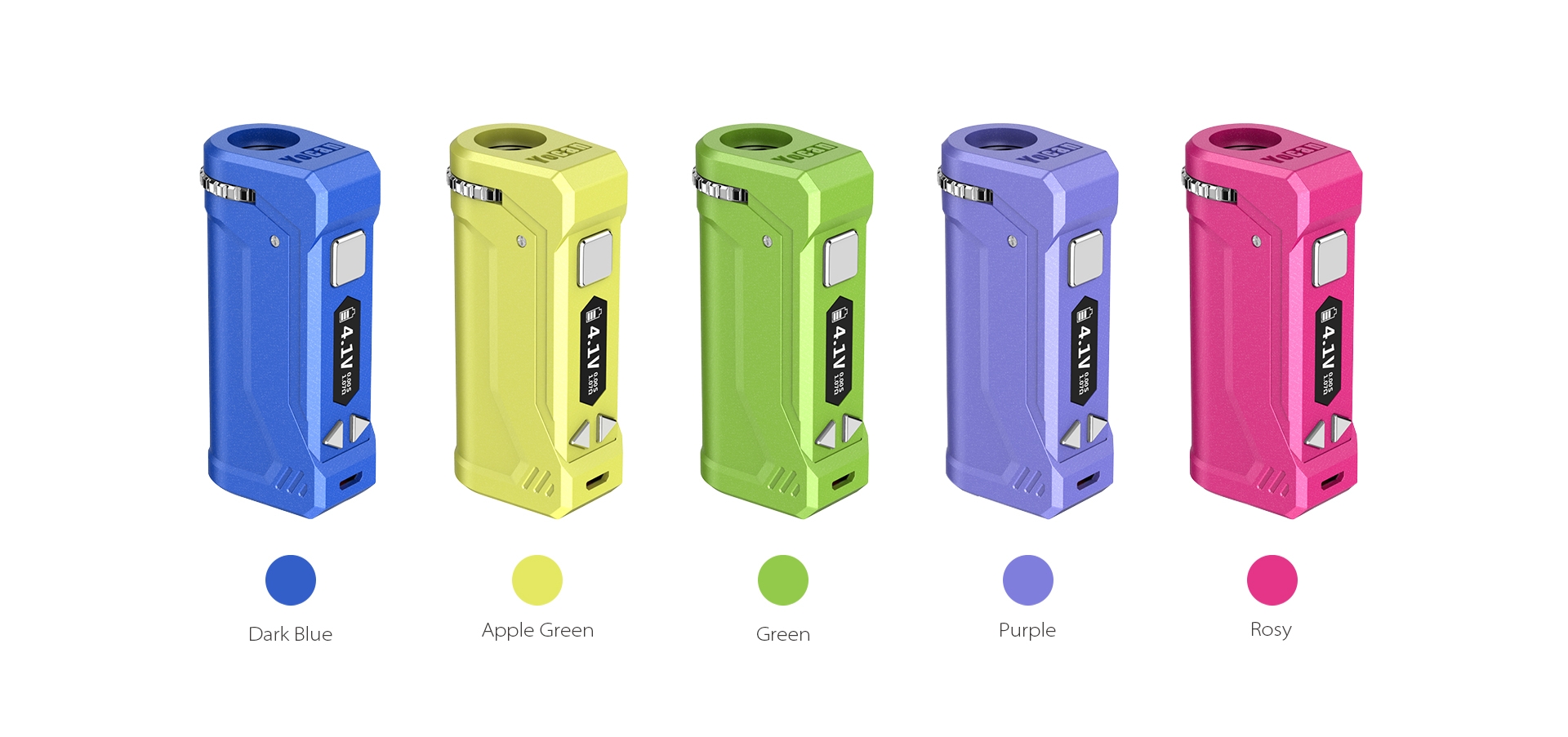 Yocan UNI Pro comes with 5 new colors.