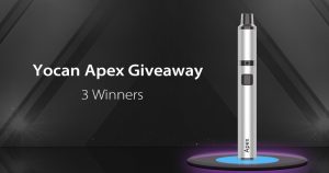 Yocan Apex vaporizer kit giveaway.