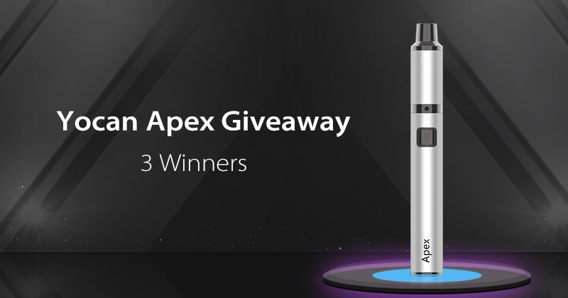 Yocan Apex vaporizer kit giveaway.