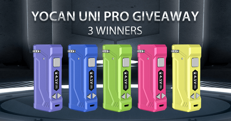 Yocan UNI Pro new color giveaway