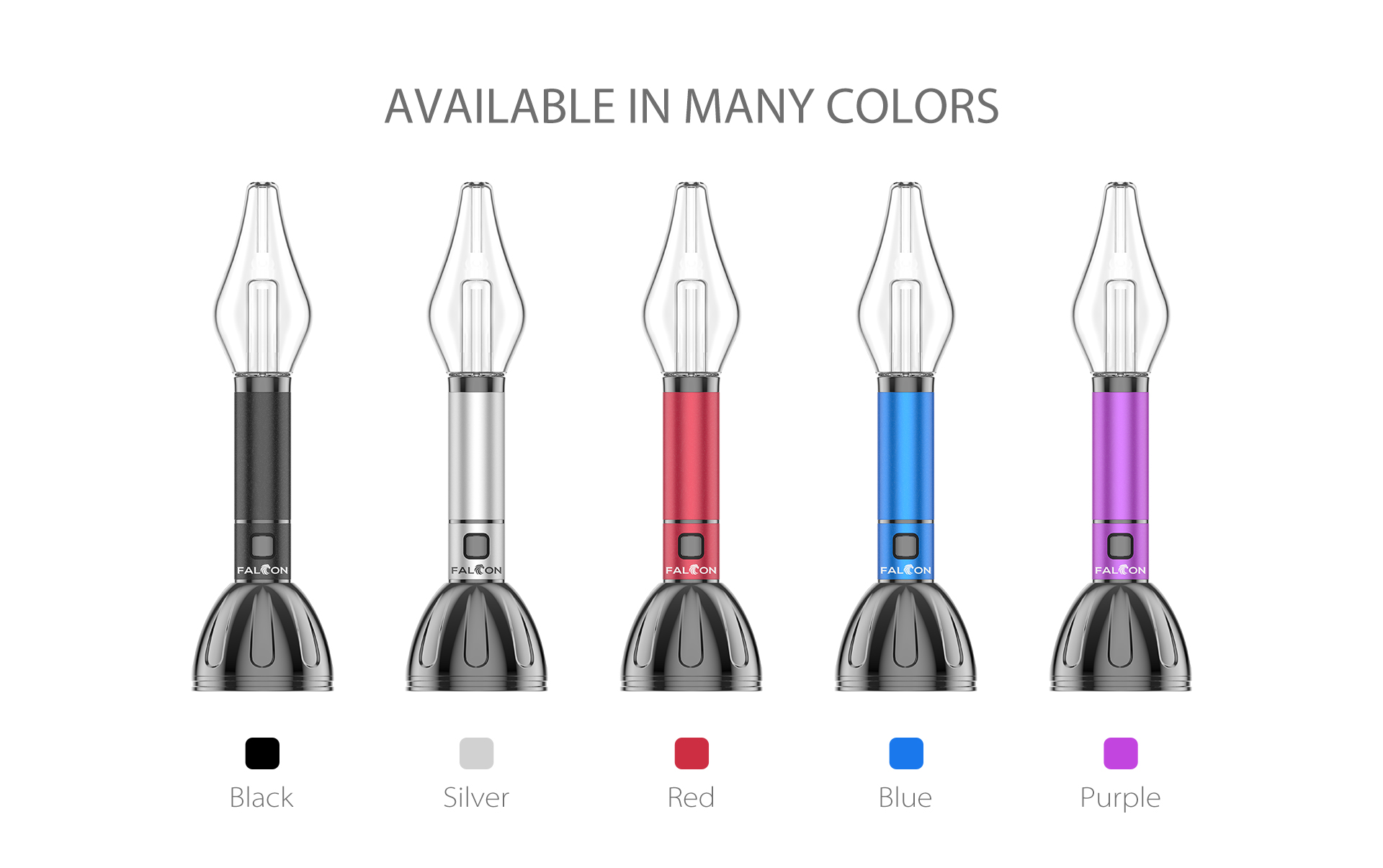 Yocan Falcon Vaporizer available in 5 colors.