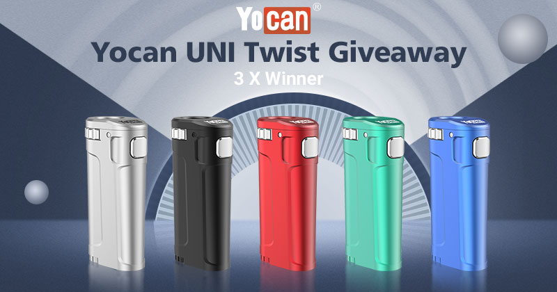 Yocan UNI Twist Universal Portable Mod Giveaway
