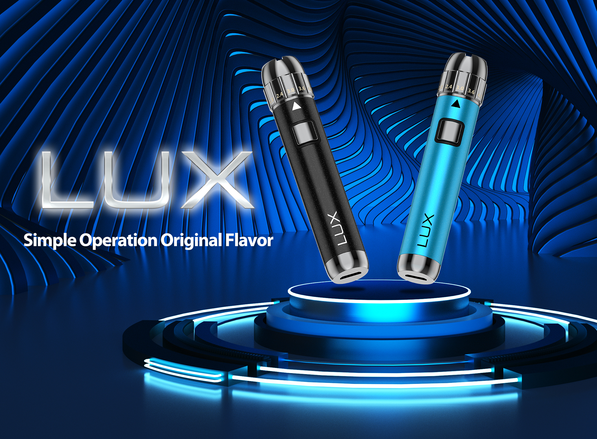 Yocan LUX provides Simple Operation Original Flavor