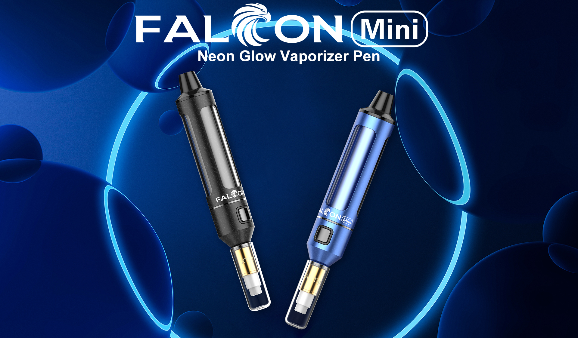 Yocan falcon mini neon glow vaporizer pen is better than you think.