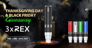 Yocan Rex Enail Thanksgiving Day & Black Friday Giveaway 2021