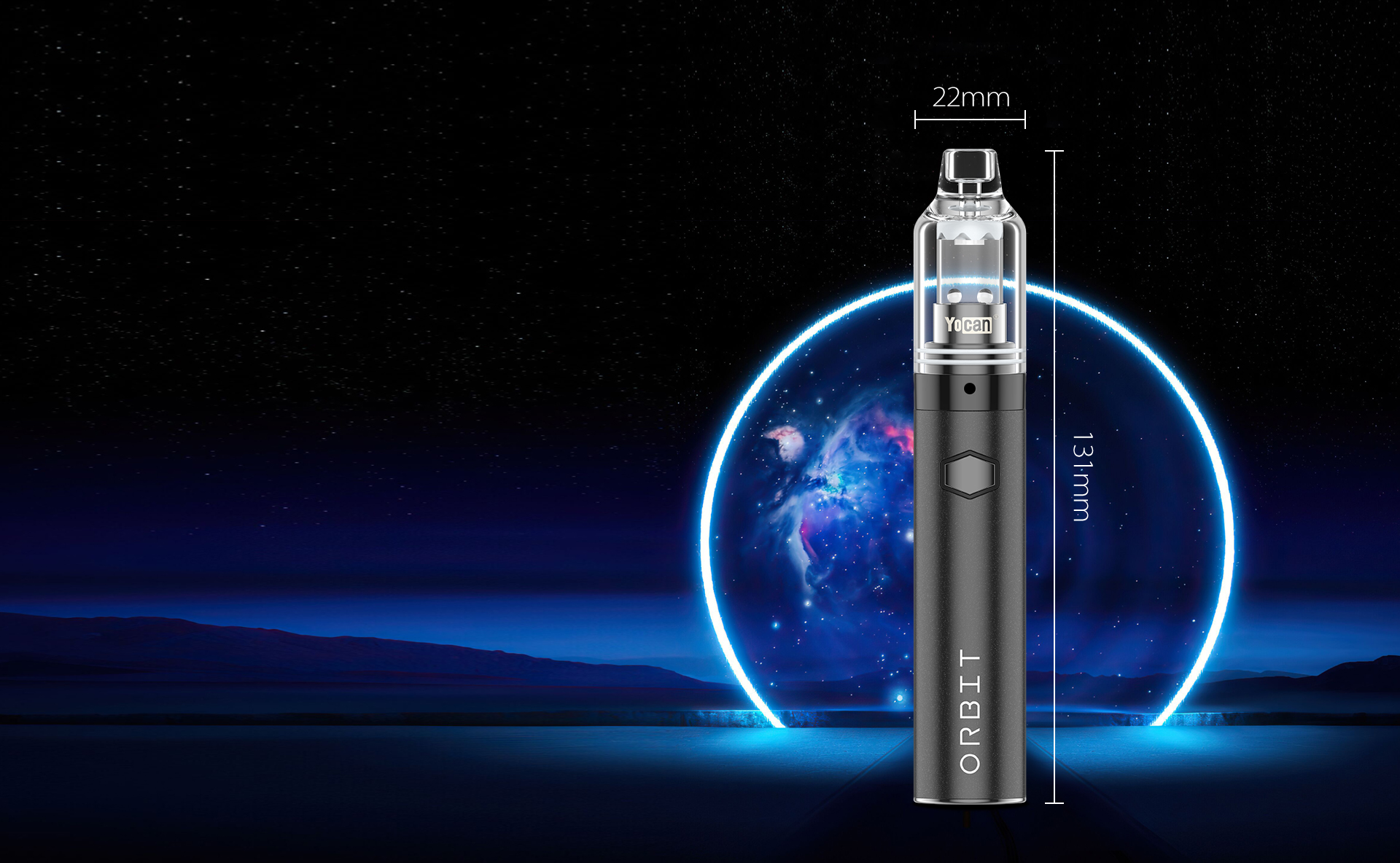 Yocan Orbit vape pen dimensions