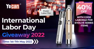 Yocan: International Labor Day Giveaway 2022
