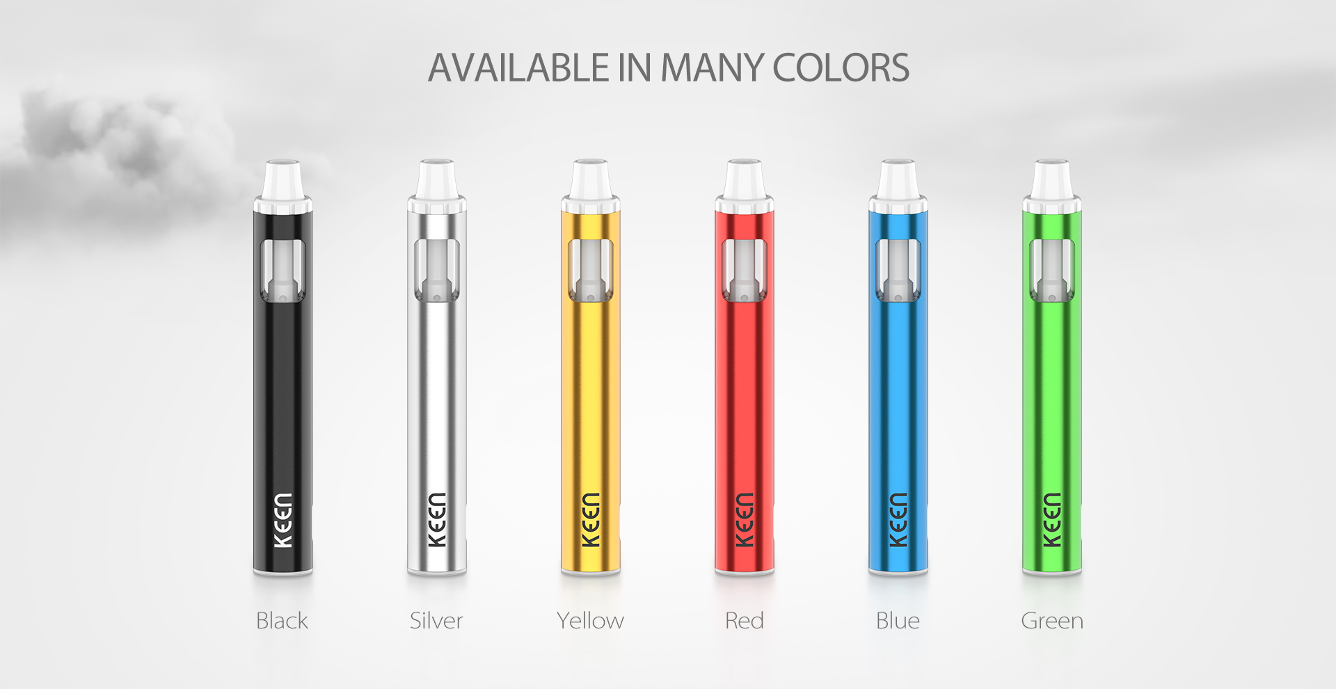 Yocan Keen D8 Disposable Vape Pen colors