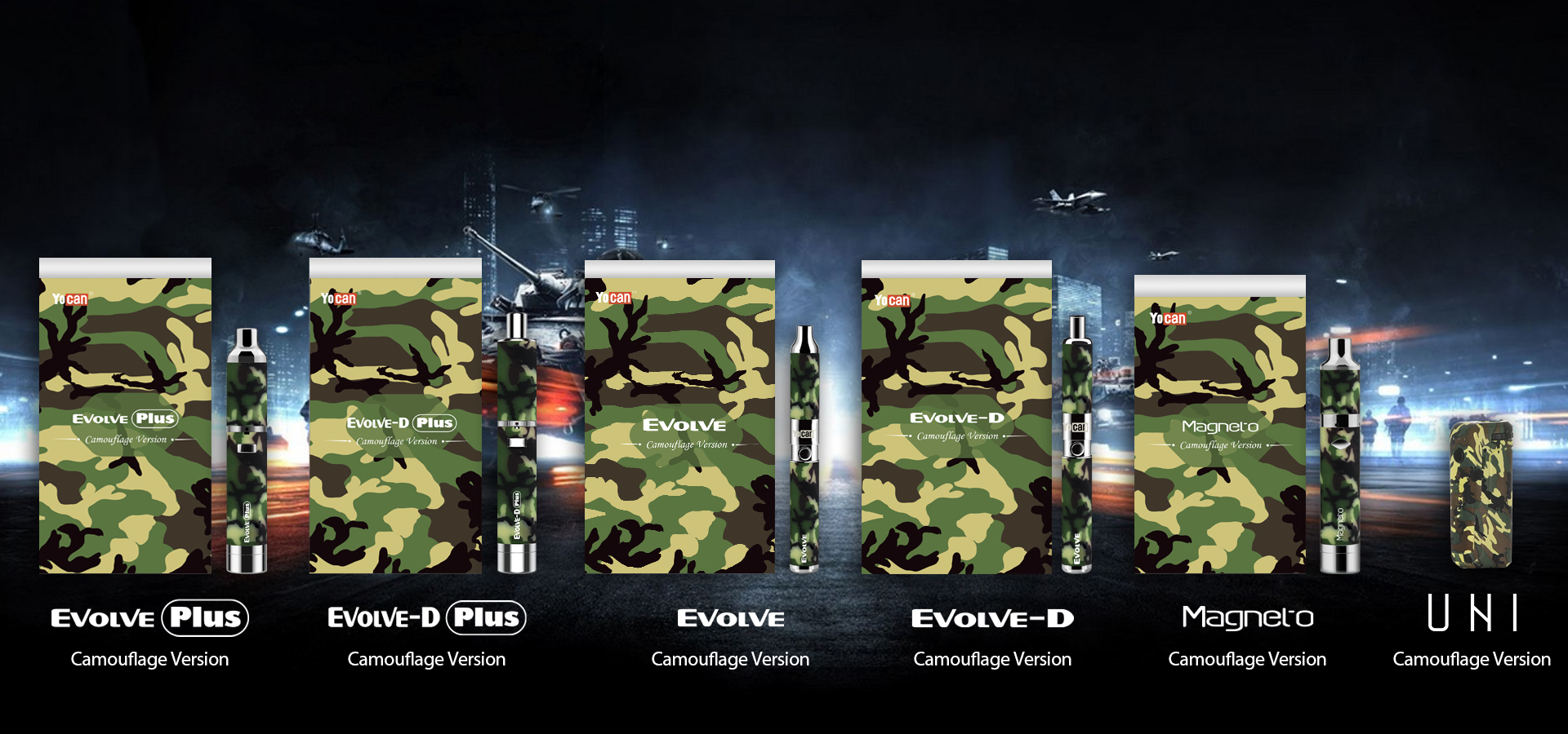 Yocan vape devices - Camouflage-Version