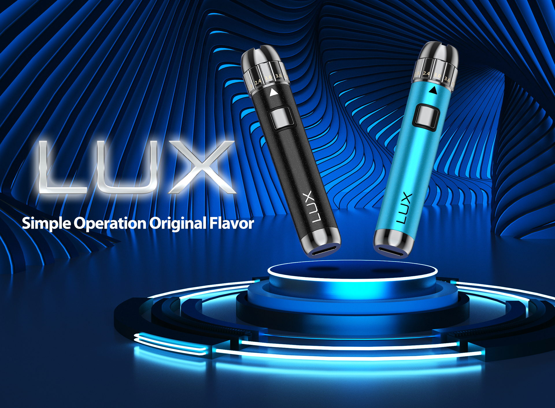 Yocan LUX provides Simple Operation Original Flavor