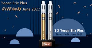 Yocan Stix Plus June Giveaway