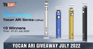 Yocan ARI Series Giveaway