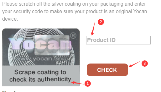 Yocan authentic code