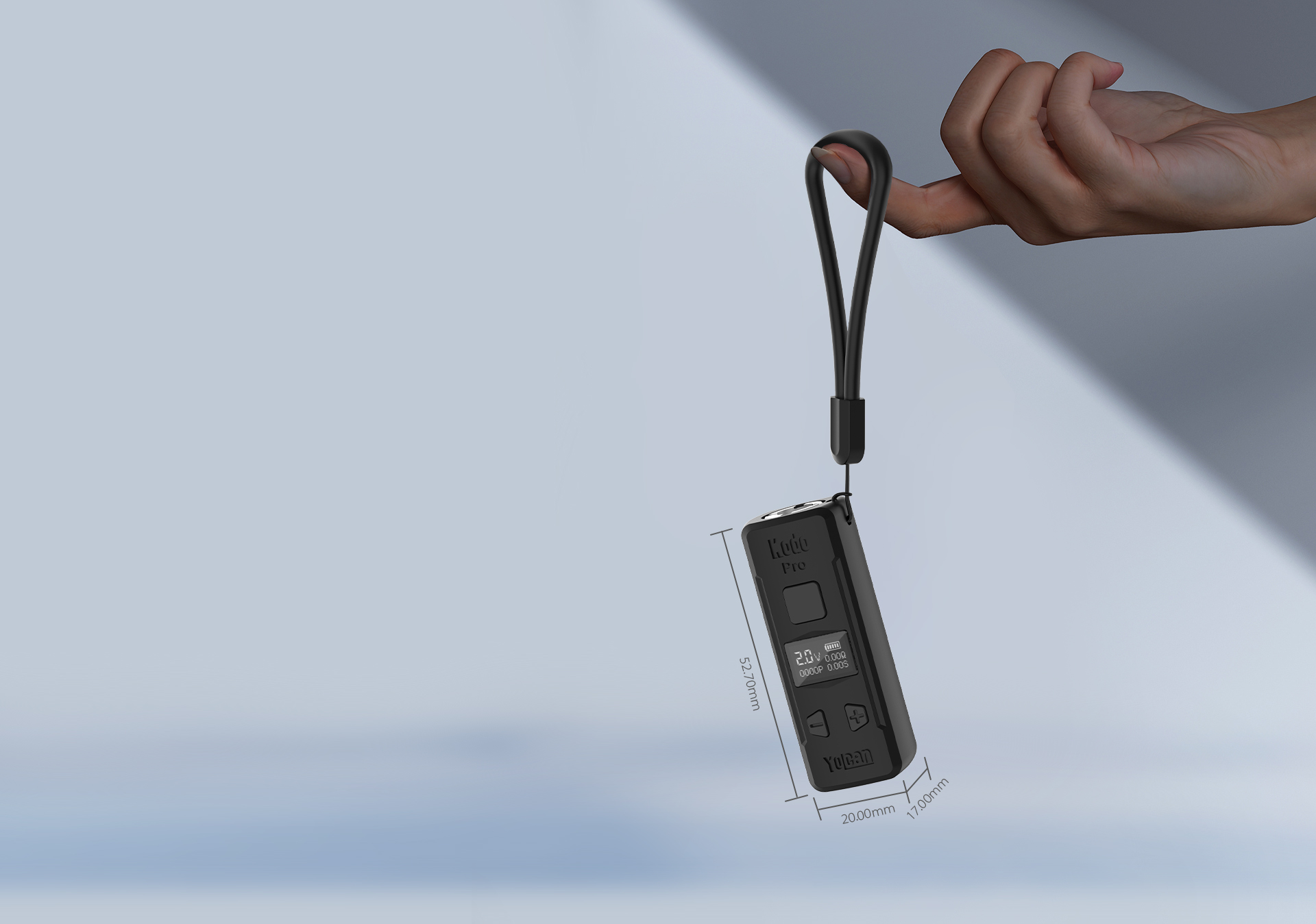 Yocan Kodo Pro is the perfect on-the-go vaping device.