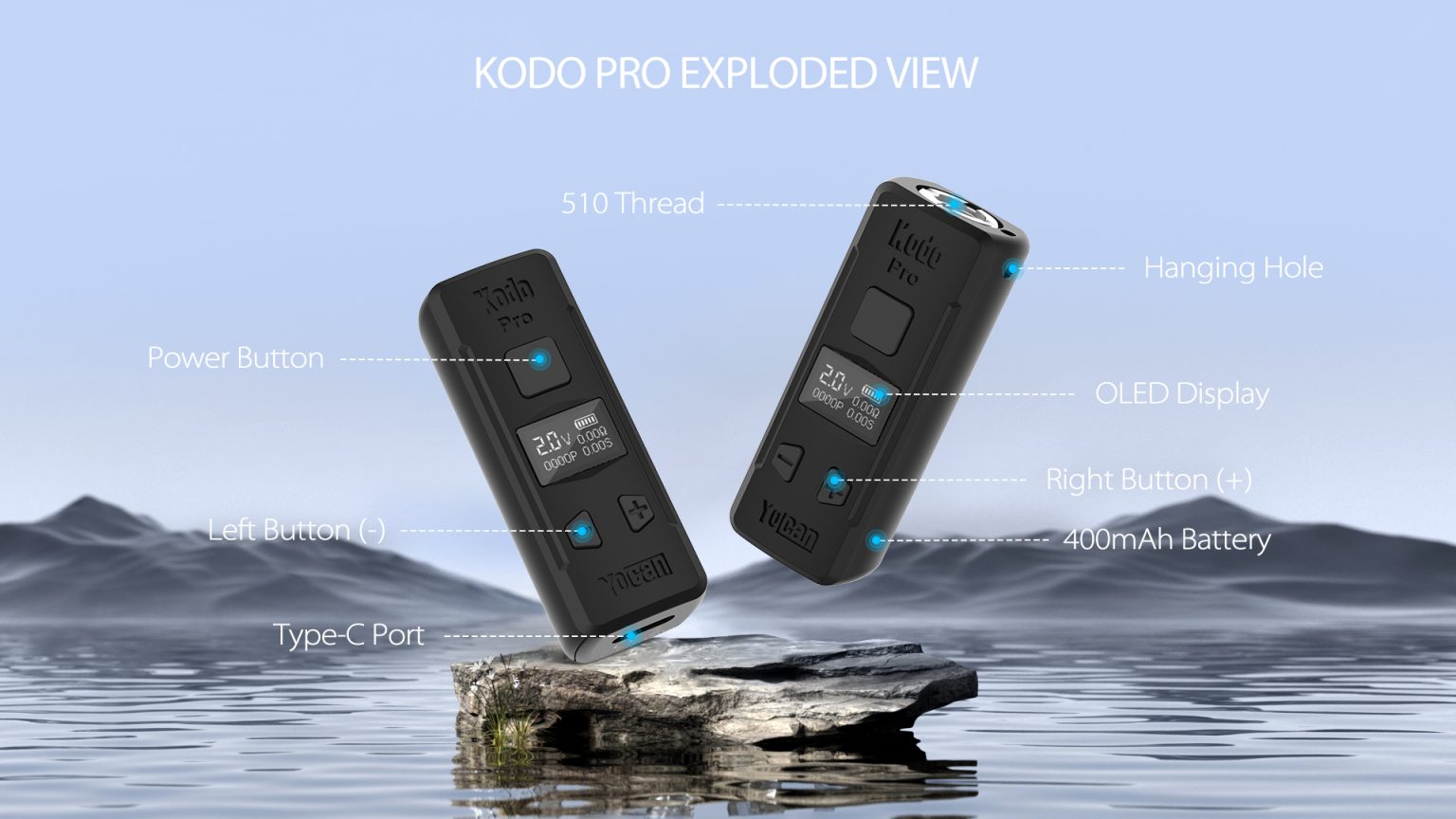 Yocan Kodo Pro Tiny Size &ultra Competitive VapeYocan® Official