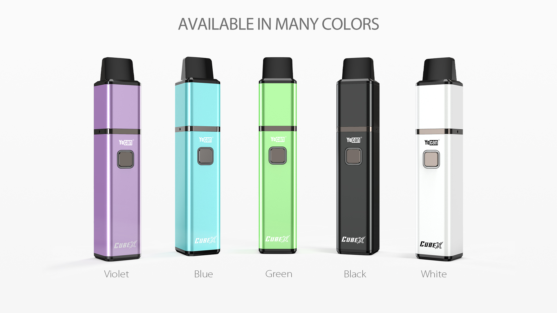 Yocan Cubex available in many colors