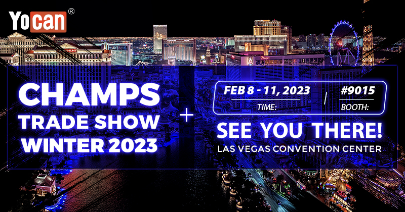 Yocan CHAMPS Trade Show Winter 2023 Yocan Official Company News yocan-champs-trade-show-winter-2023-yocan-official-company-news
