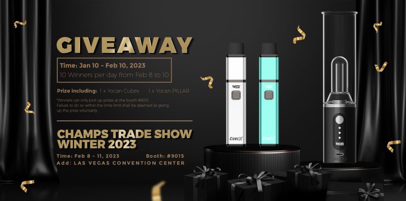 Yocan Cubex prize giveaway