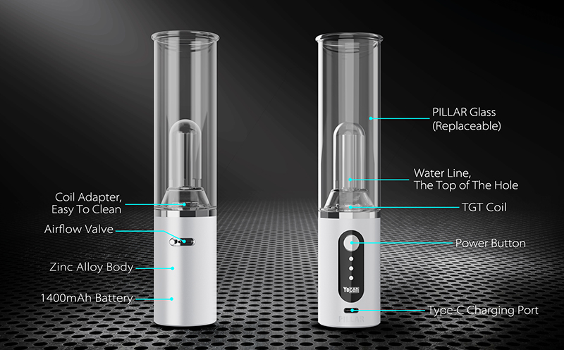 portable Yocan Pillar vaporizer pen