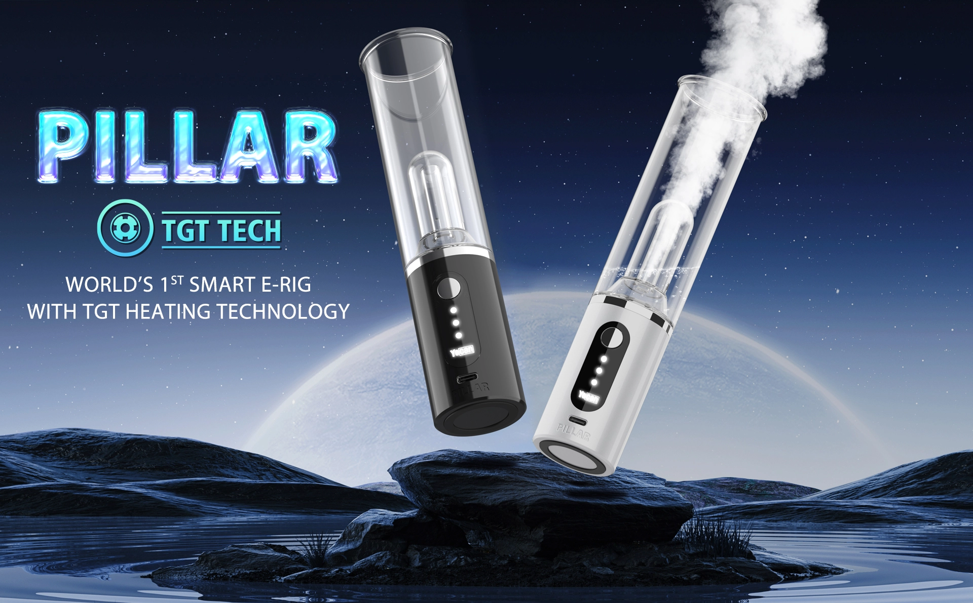 Yocan Pillar Smart E-Rig with TGT Technology