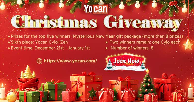 Yocan Official Christmas Giveaway 2023
