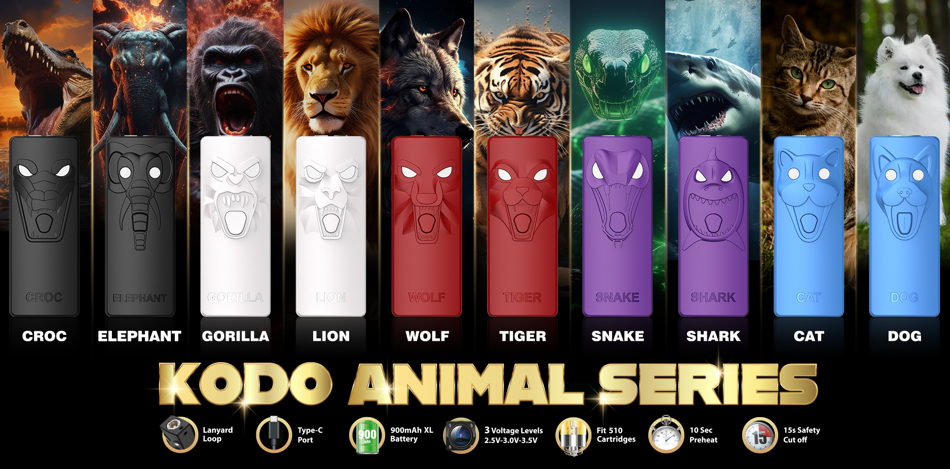 Yocan Kodo Animal Series banner