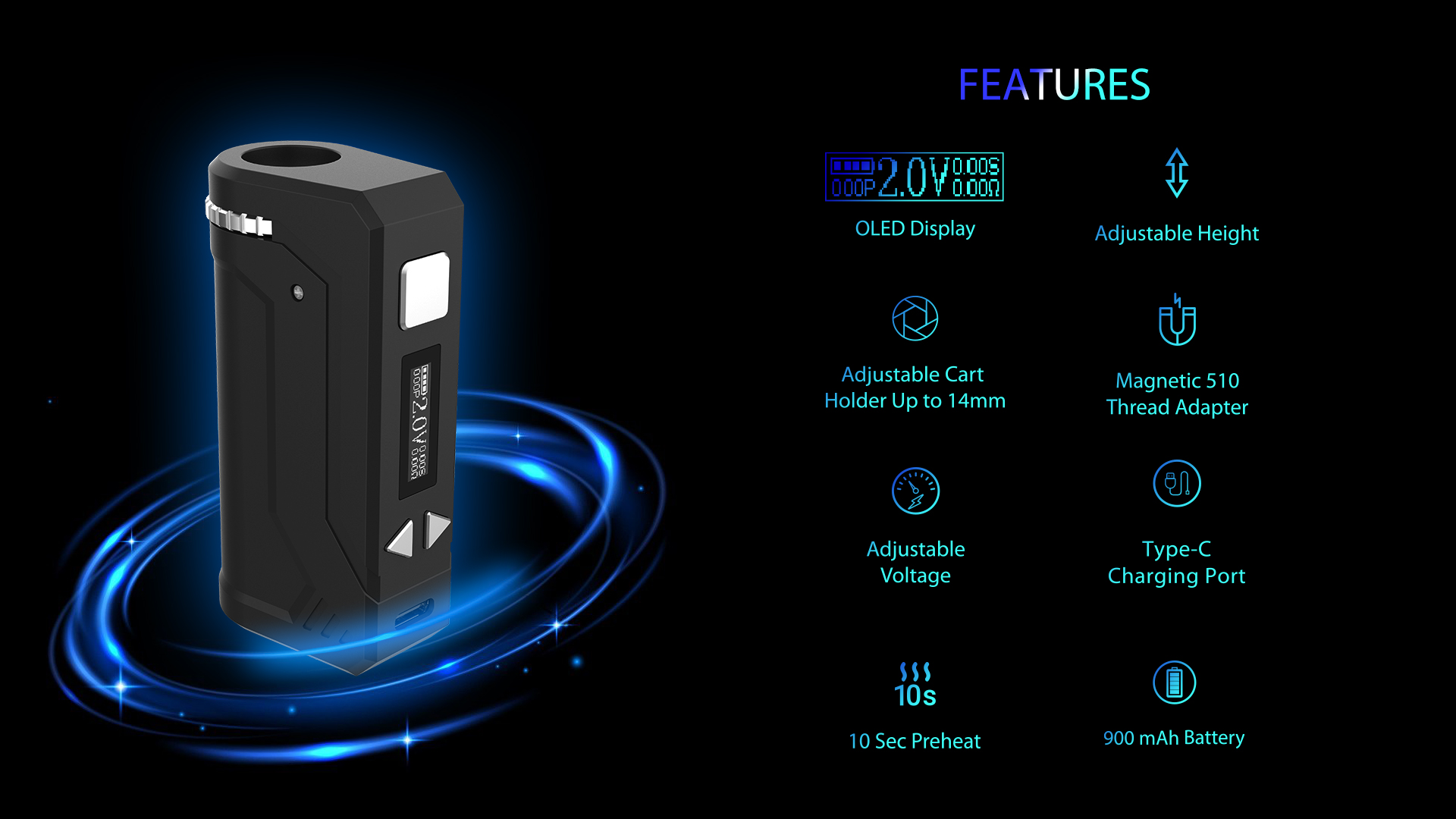 Yocan UNI-PRO-PLUS_03-functions