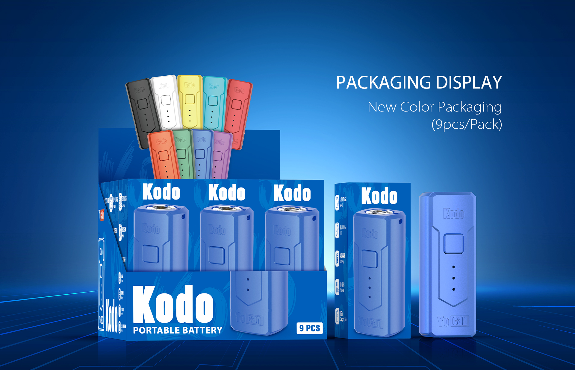 Yocan kodo new colors package