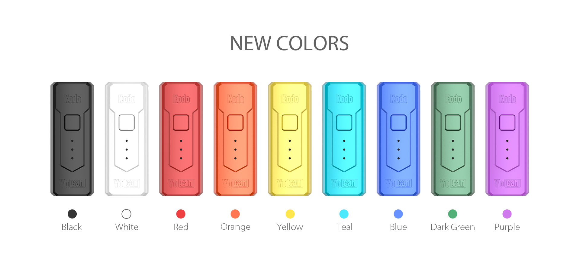 Yocan kodo new colors