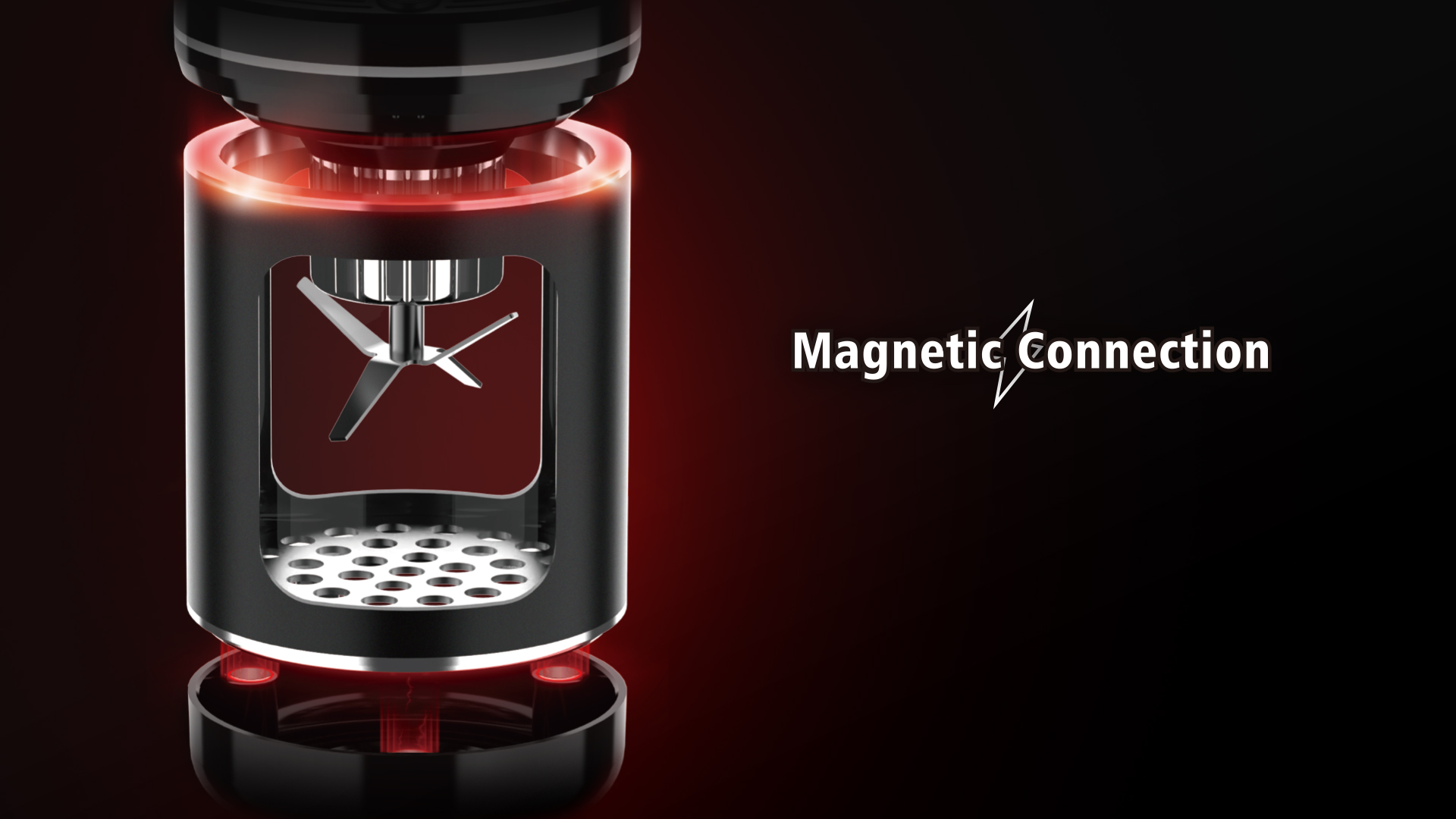 Yocan Draco Mini Herb Grinde Magnetic Connection