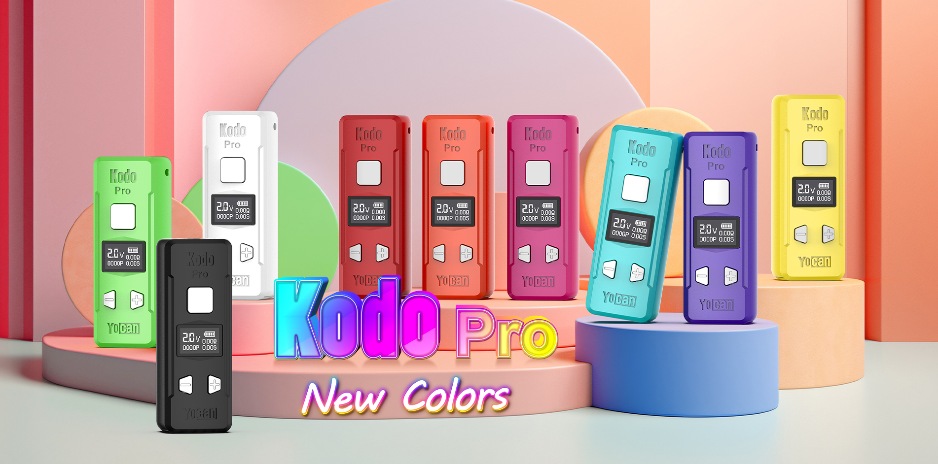 Yocan Kodo Pro New Colors banner
