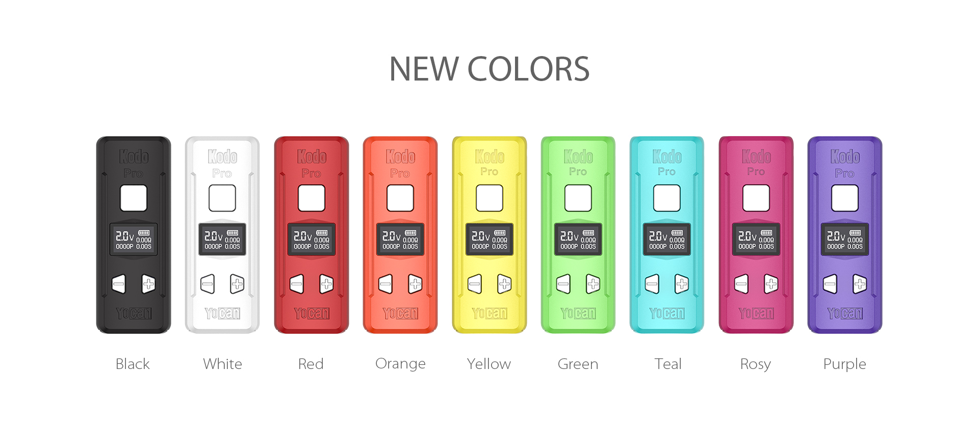 Yocan Kodo Pro new colors