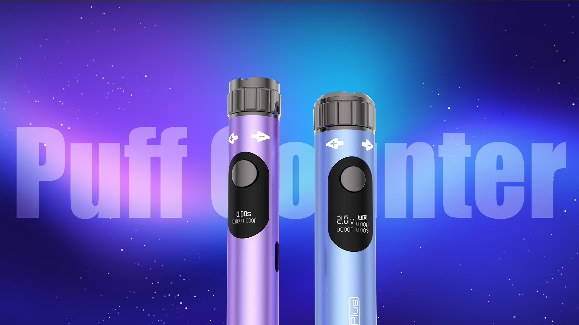 Yocan Lux 2.0 series puff counter.