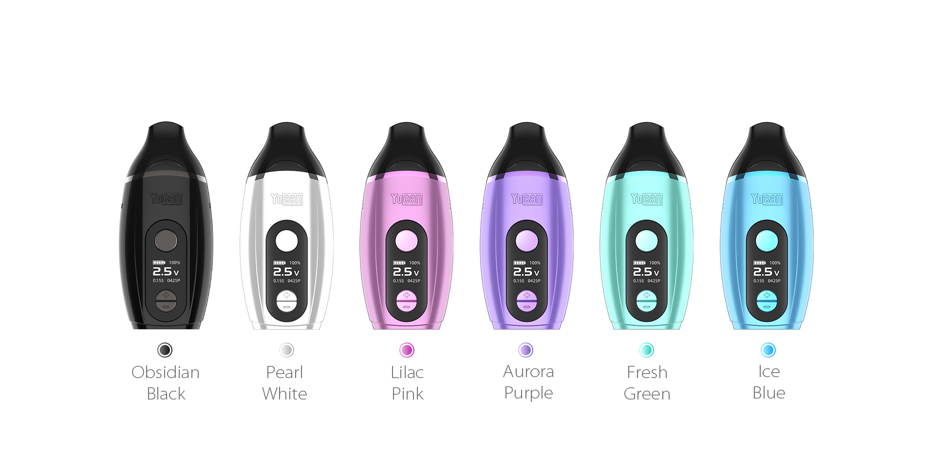 Yocan Iris colors