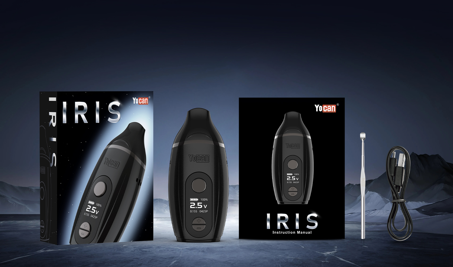 Yocan Iris package content